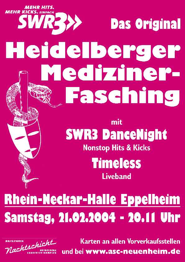 Heidelberger Medizinerfasching 2004