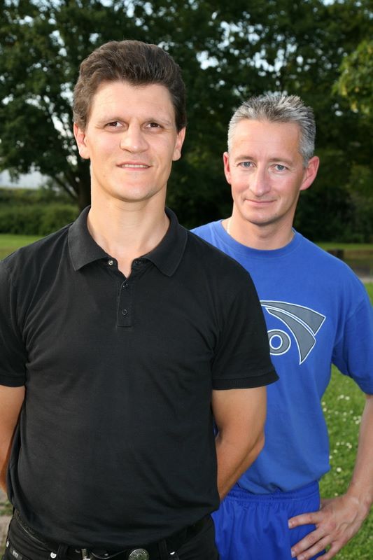 Trainer: Dr. Holger Zimmer und Co-Trainer: Gerd Wenzel